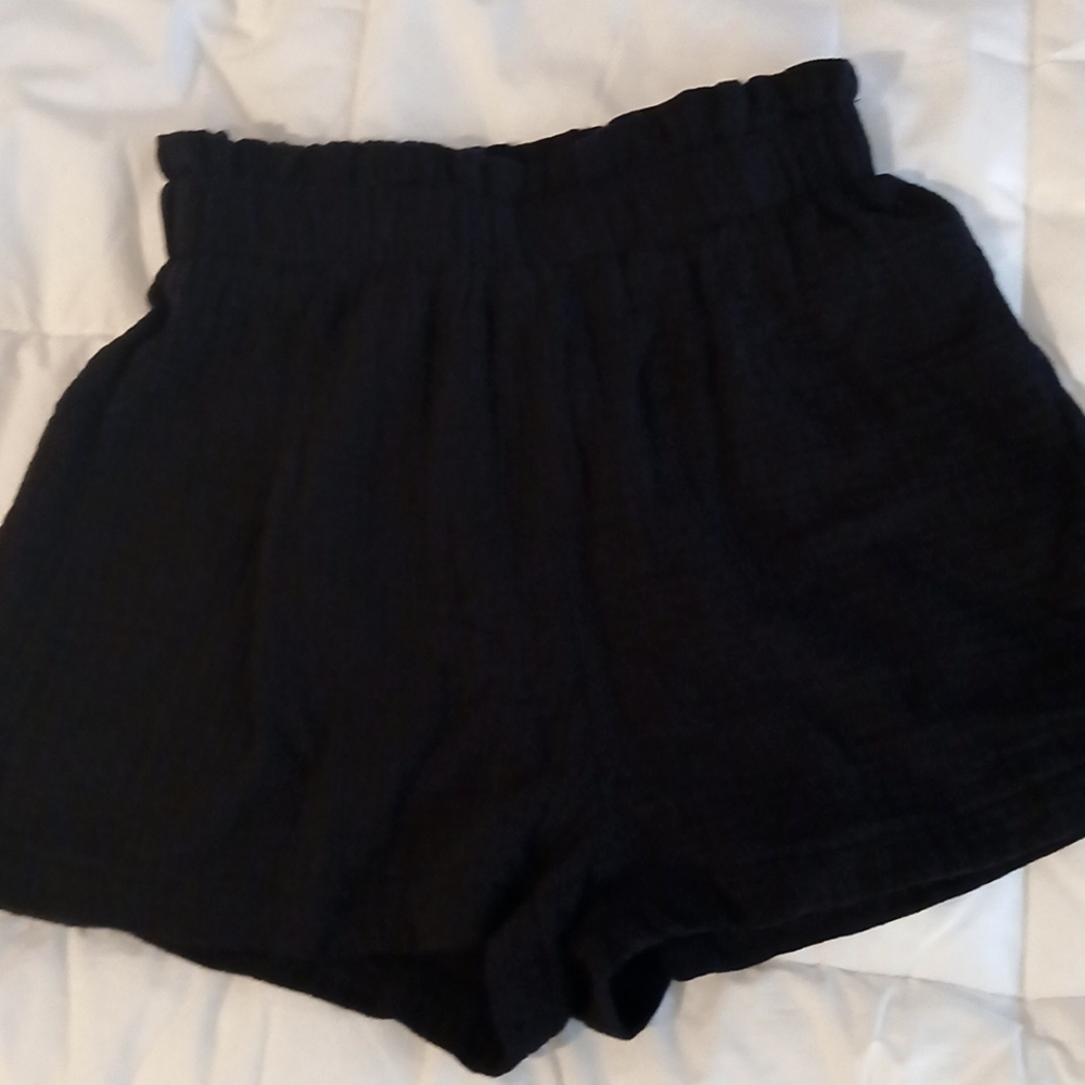 Women's black dressy  summer shorts